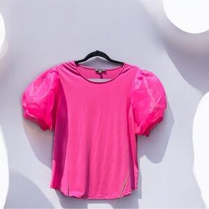 Adrianna Papell Puff Sleeve Top